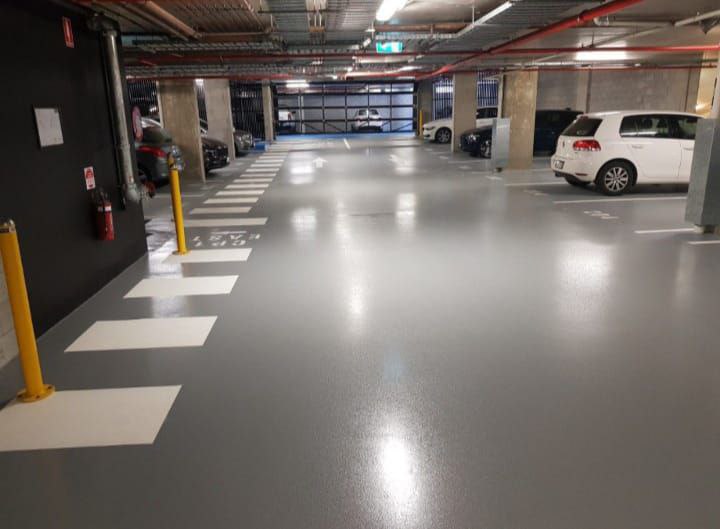parking epoxy flooring