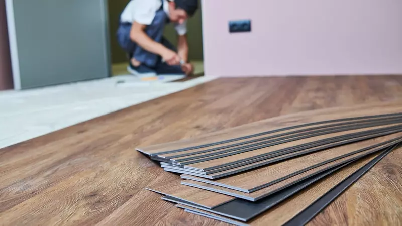 vinyl floor install